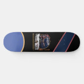 Street Warrior Samurai - Skyline Driver Skateboard (Horizontaal)
