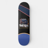 Street Warrior Samurai - Skyline Driver Skateboard (Voorkant)