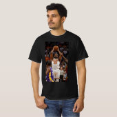 Streetball King : T-shirt de basket de style urbai (Devant entier)