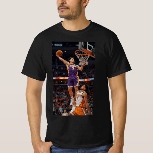 Streetball King : T-shirt de basket de style urbai (Devant)