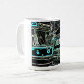 Streetcar à Railway sten Grande Mug classique (Devant gauche)