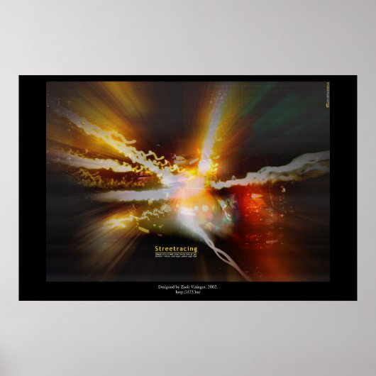 StreetRacin Poster (Voorkant)