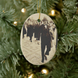 Streets in Lissabon (Fernando Pessoa) Keramisch Ornament