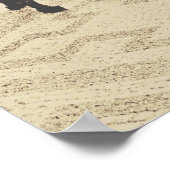 Streets in Lissabon (Fernando Pessoa) Poster (Hoek)