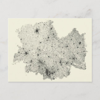 Streets van Duitsland Briefkaart