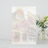 Streets van het oude Amsterdam Briefpapier (Staand voorkant)