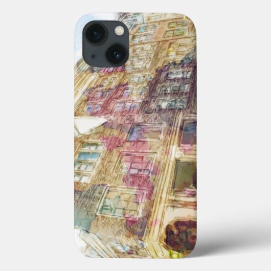 Streets van het oude Amsterdam Case-Mate iPhone Case (Achterkant)