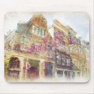 Streets van het oude Amsterdam Muismat