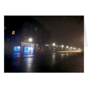 Streetscape IV - Greenfield en Paris - Lumière noc