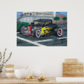 Streetscène Poster (Keuken)