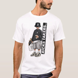 Streetwear Jongens Grafische T-shirt | Urbane Esth