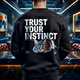 Streetwear Kattenliefhebber Instinct Cadeau Trui