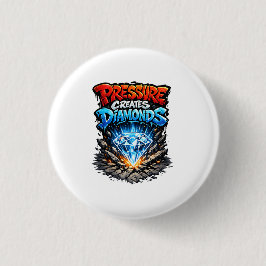 Streetwear Motivation Graphic Ronde Button 3,2 Cm