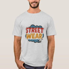 Streetwear Vibes – Bold Urban Graphic Design T-shirt