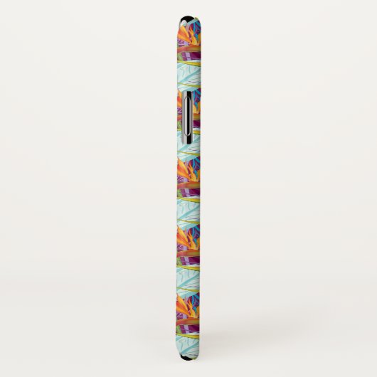 Strelitzia Pattern Case-Mate iPhone Case (Achterkant / rechts)