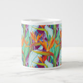 Strelitzia Pattern Grote Koffiekop (Voorkant)