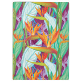 Strelitzia Pattern Klembord (Achterkant)