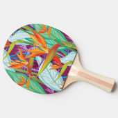Strelitzia Pattern Tafeltennisbatje (Zijkant)