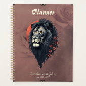 Strength and delicacy united, a black lion (Devant)