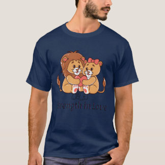 Strength in Love boy T-shirt