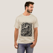 Strength Mode: Athletic Energy Design T-shirt (Voorkant volledig)