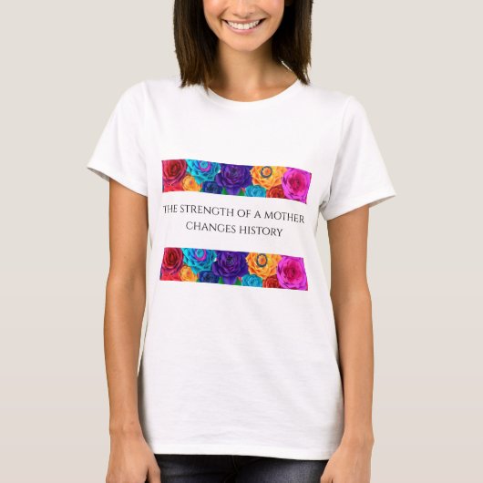 Strength of a Mother Women's Basic T-Shirt (Devant)