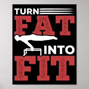 Strength Training Calisthenics Bodyweight M Poster