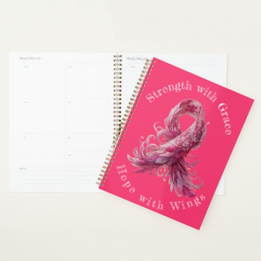 Strength with Grace – Breast Cancer Awareness (Devant avec enveloppe)