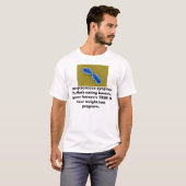 strep1, Streptococcus pyogenes- Het vruchtvlees-ea T-shirt (Voorkant volledig)