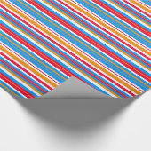 Strepen Cadeaupapier (Hoek)