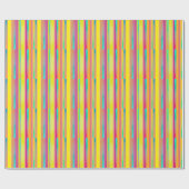 Strepen Cadeaupapier (Vlak)
