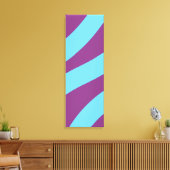Strepen Canvas Afdruk (Insitu (Woonkamer))