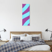 Strepen Canvas Afdruk (Insitu (Slaapkamer))