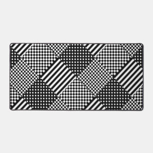 Strepen Controleer Harlequin Polka Dots Gemengd on Bureaumat