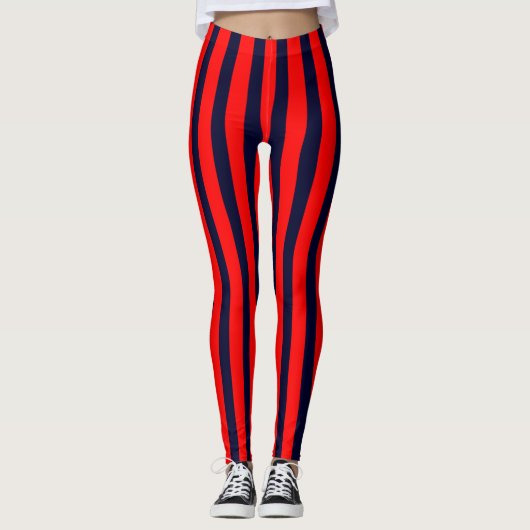 Strepen Custom Leggings (Voorkant)