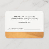 Strepen en Lux-afwerking / ponskaart Klantenkaartje (Achterkant)