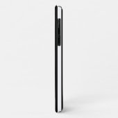 strepen met zwart-wit snoep Case-Mate iPhone case (Achterkant/links)