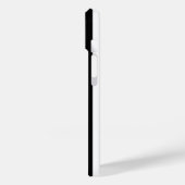 strepen met zwart-wit snoep Case-Mate iPhone case (Achterkant / Links)