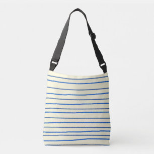 Strepen Moderne kunst Crossbody Tas