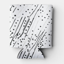 Strepen of stippen zwart, wit, grijs patroon