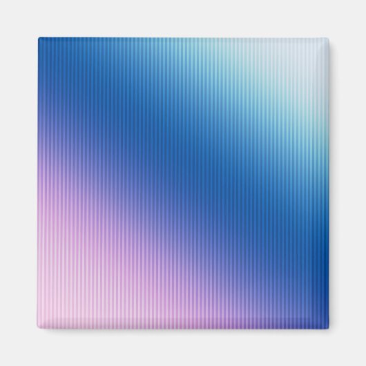 strepen, ombre, roze gradiënt magneet (Voorkant)