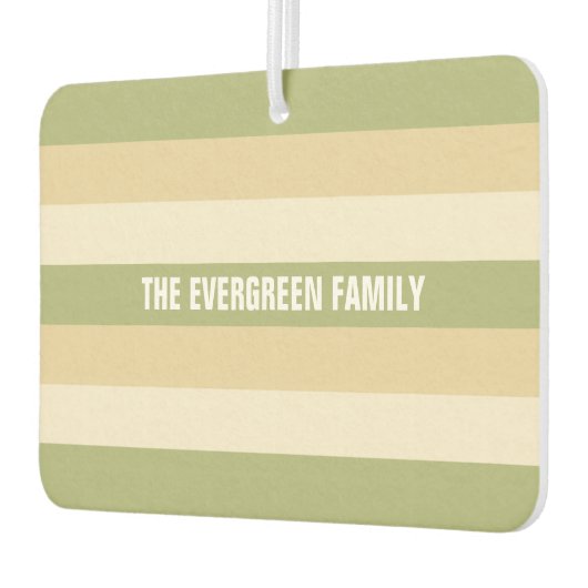 Strepen Patroon aangepaste auto luchtverfrisser (Links)