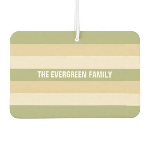 Strepen Patroon aangepaste auto luchtverfrisser