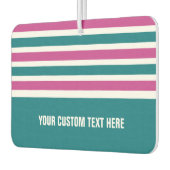 Strepen Patroon aangepaste auto luchtverfrisser (Links)