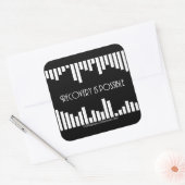 Strepen Stickers - groot (Envelop)