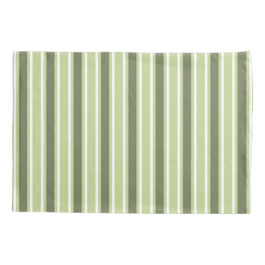 strepen van olijven en van witte snoep kussensloop (Achterkant)