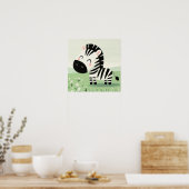 Strepen van vreugde poster (Keuken)