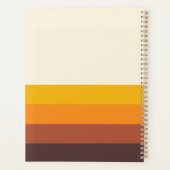 strepen voor de retro jaarlijks planner (Achterkant)