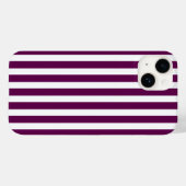 strepen voor pruimen en witte snoepjes Case-Mate iPhone case (Achterkant (horizontaal))