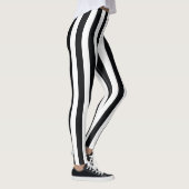  strepen voor zwart-wit leggings (Rechts)